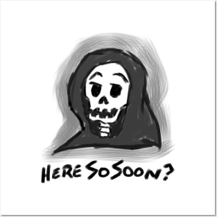 Surprised Reaper Posters and Art